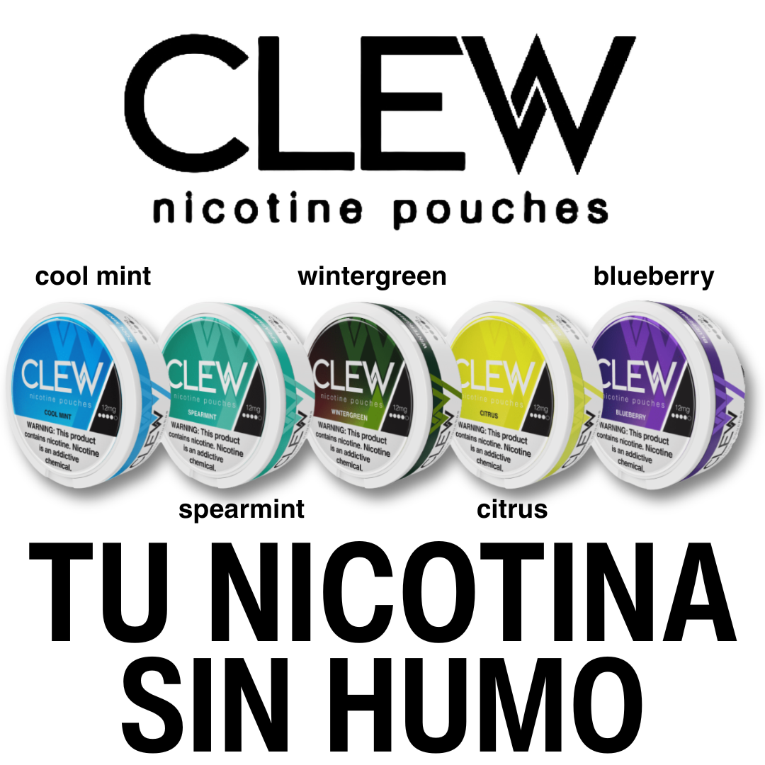 CLEW - pouches de nicotina
