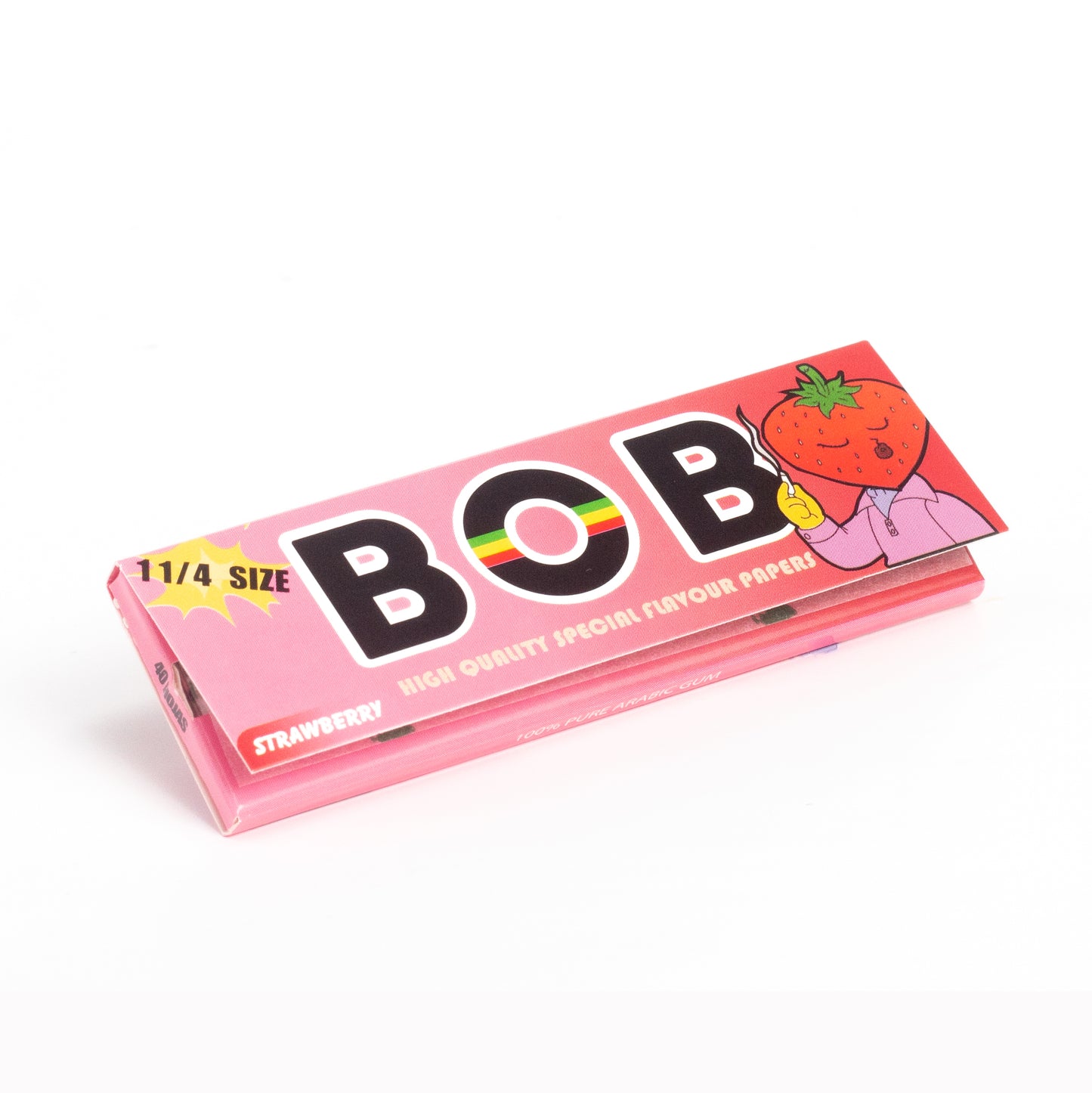 Papel BOB - Sabor Strawberry - Librito x 40 hojas