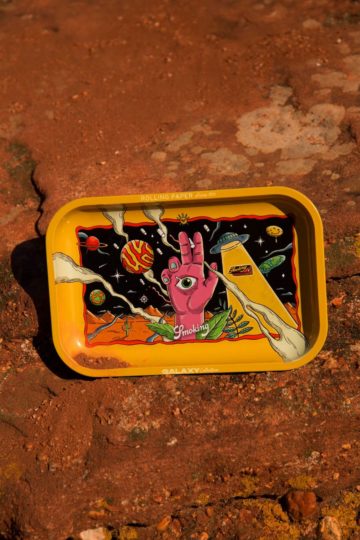 Bandeja Smoking amarillo - EARTH