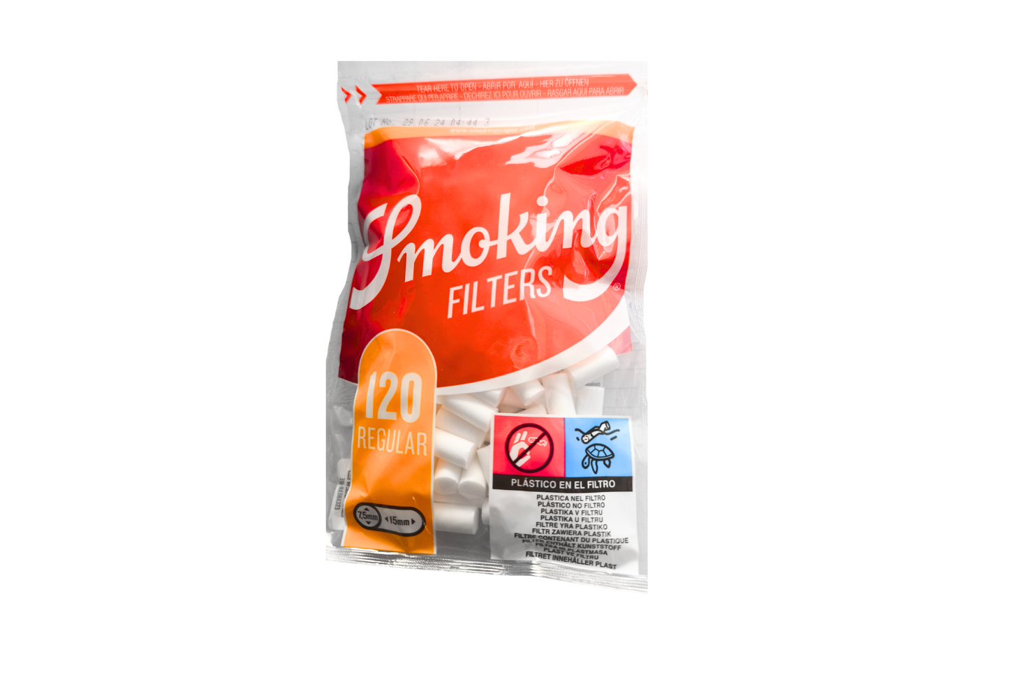 Filtro Smoking - Regular - 120 unidades