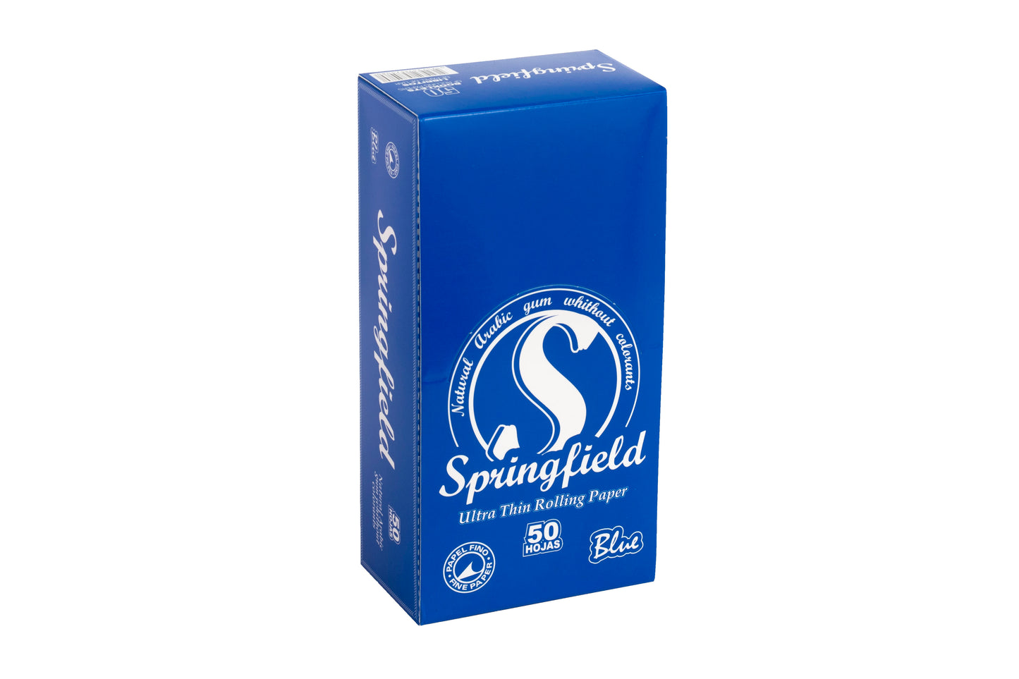Papel Springfield - Blue Regular - Librito x 50 hojas