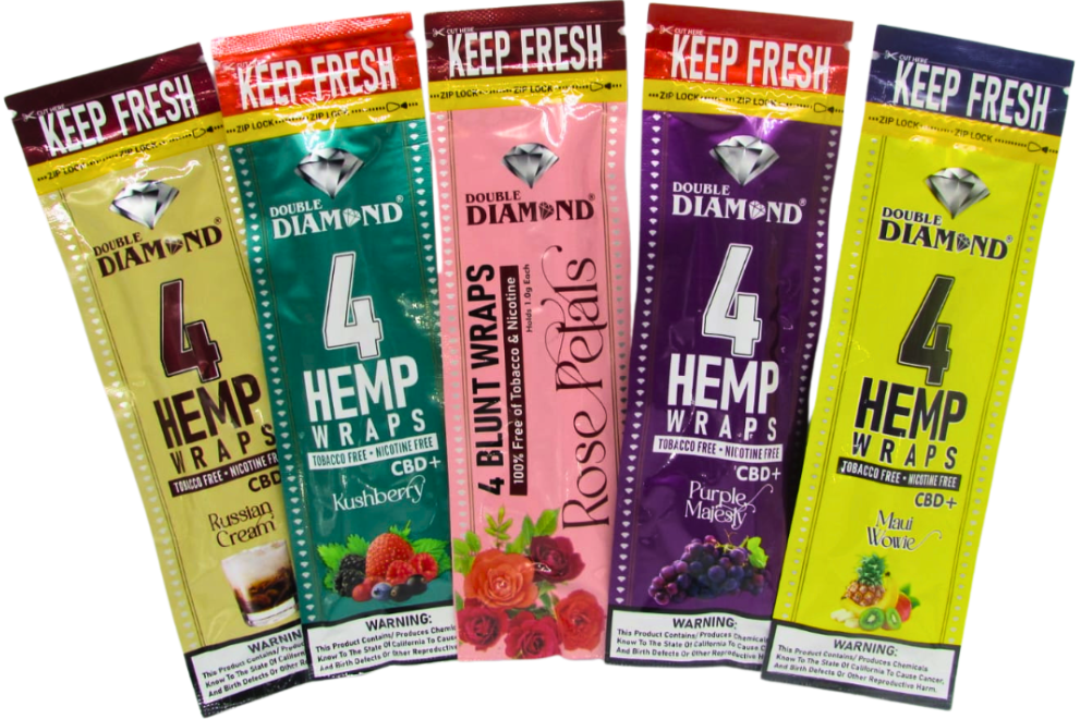 Hemp Wraps/Blunts Double Diamond