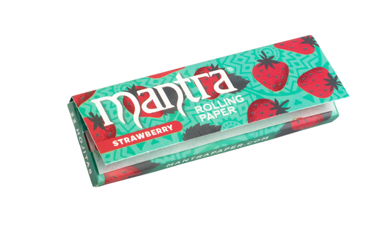 Papeles Mantra - Fresa - 33 hojas por librito