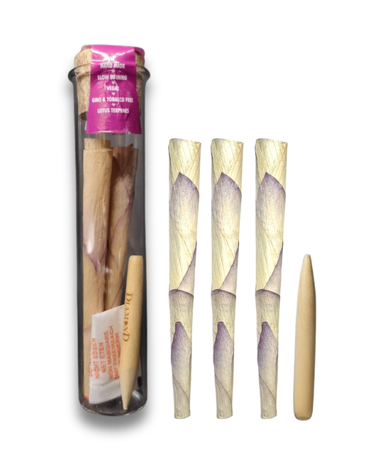Cono pétalos de flor de loto Double diamond